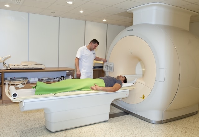 Patient Undergoing MRI Scan In Gurgaon