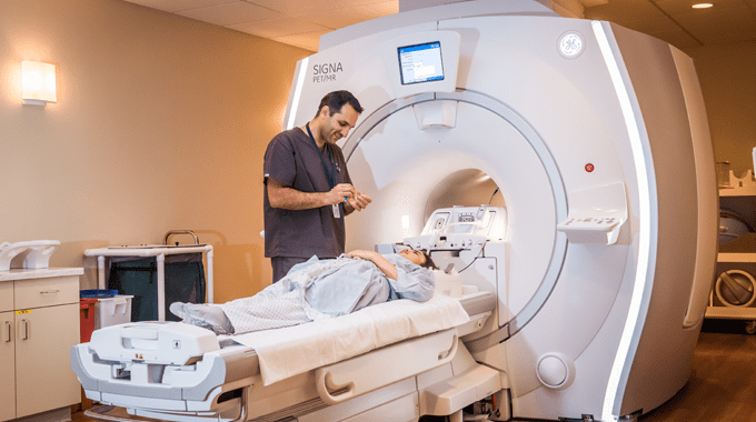 MRI Scan Centers In Delhi - Patient Undergoing In MRI Machine