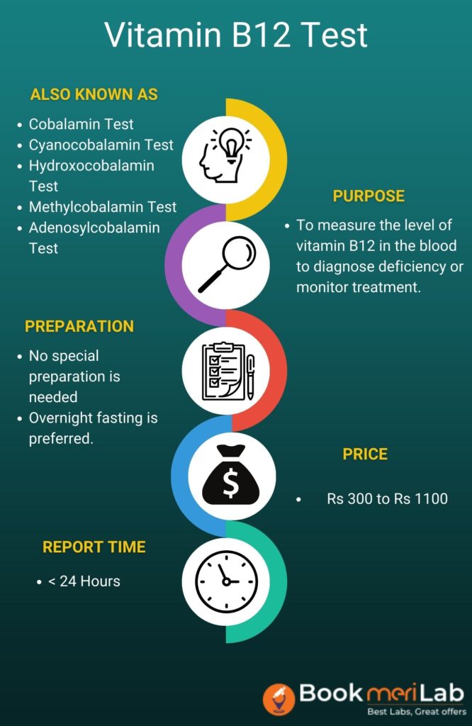 Vitamin b12 test summary
